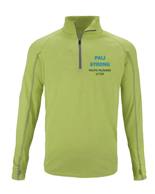 Pali Strong™ commemorative knit Quarter-Zip Jacket - Green